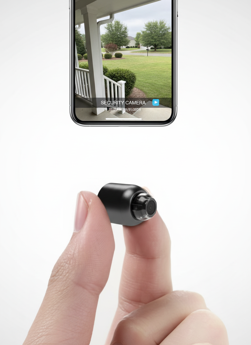 Davy | Small WiFi Security Camera Night Vision Security Surveillance Camera