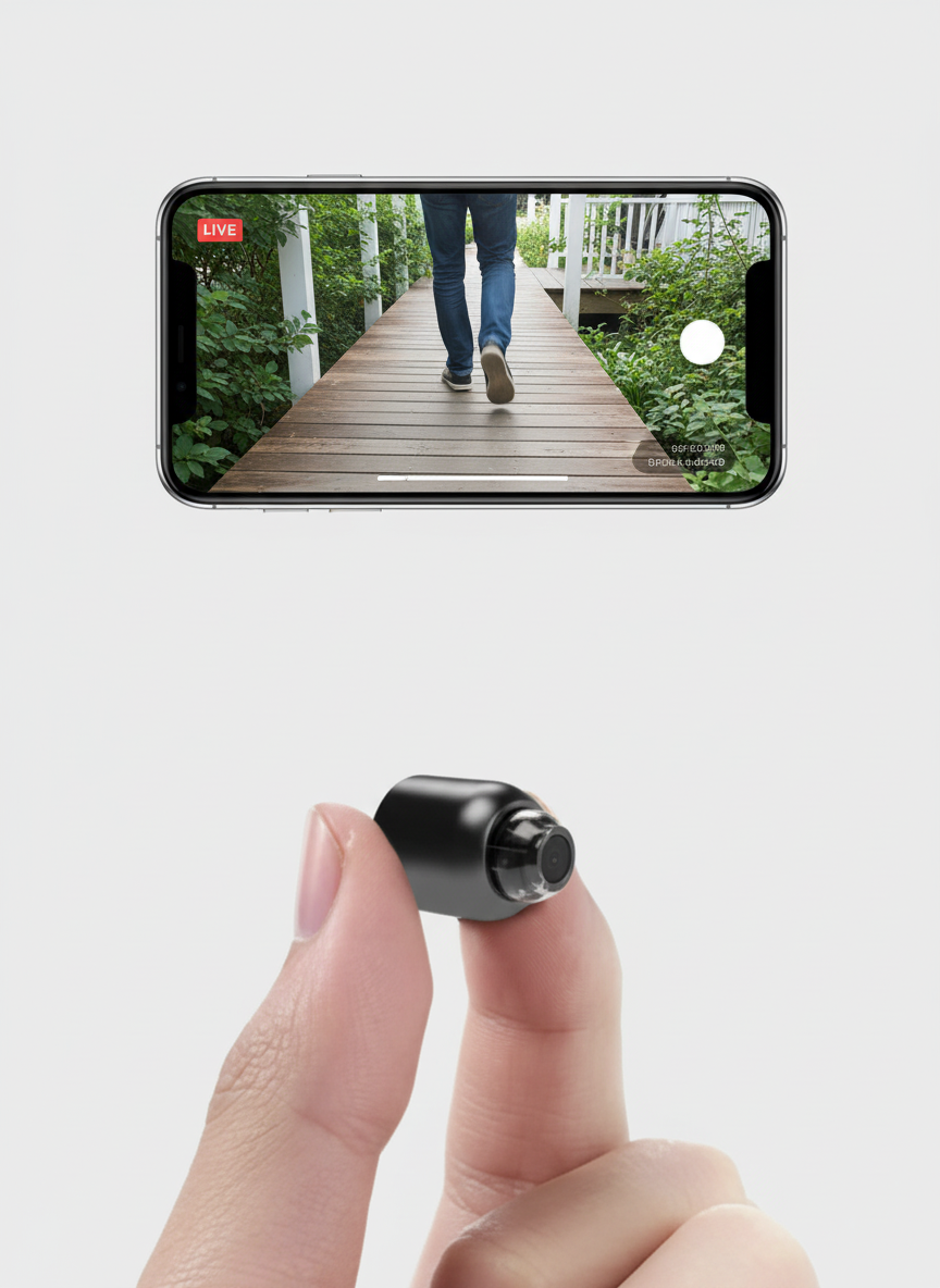 Davy | Small WiFi Security Camera Night Vision Security Surveillance Camera