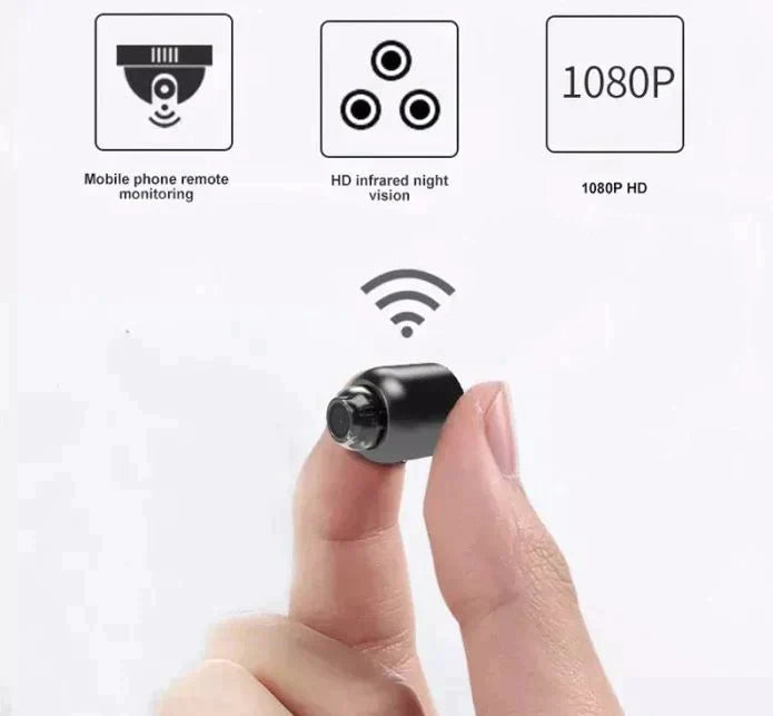 Davy | Small WiFi Security Camera Night Vision Security Surveillance Camera