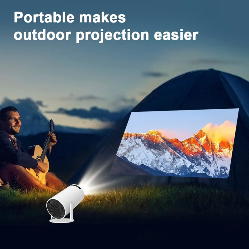 Davy | Smart 4K Mini Projector with Dual WiFi and Bluetooth Connection