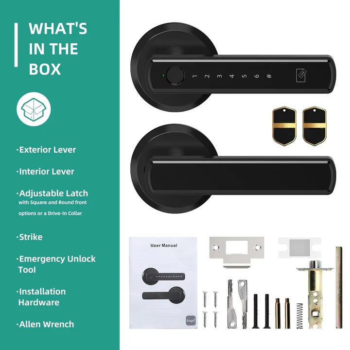 Davy | Keyless Entry Smart Door Handle Lock
