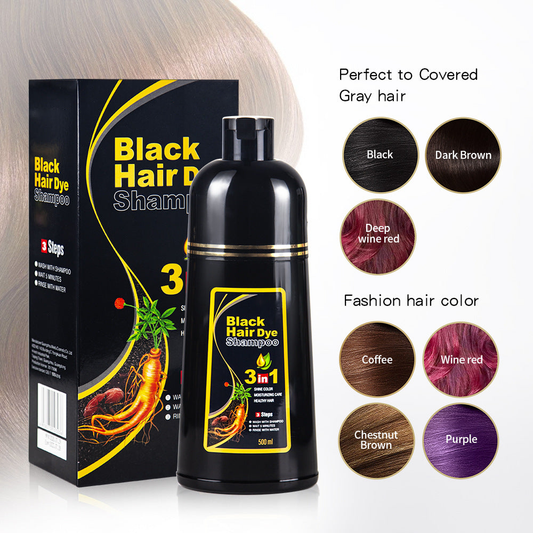 Davy | Ayurvedic Hair Color Shampoo - Natural & Safe Formula
