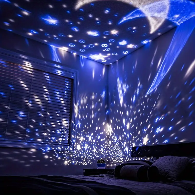 Davy | Celestial Projector Lamp | Ambient Sky Glow with Sound