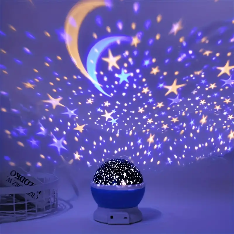 Davy | Celestial Projector Lamp | Ambient Sky Glow with Sound