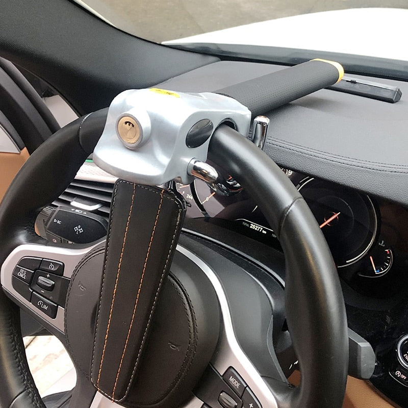 Davy | Heavy Duty Car Steering Wheel Anti-Theft Lock