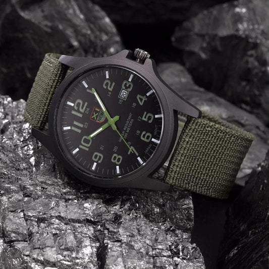 Davy | Tactical Men's Watch AdventureTime – Waterproof and Shock Resistant with LED