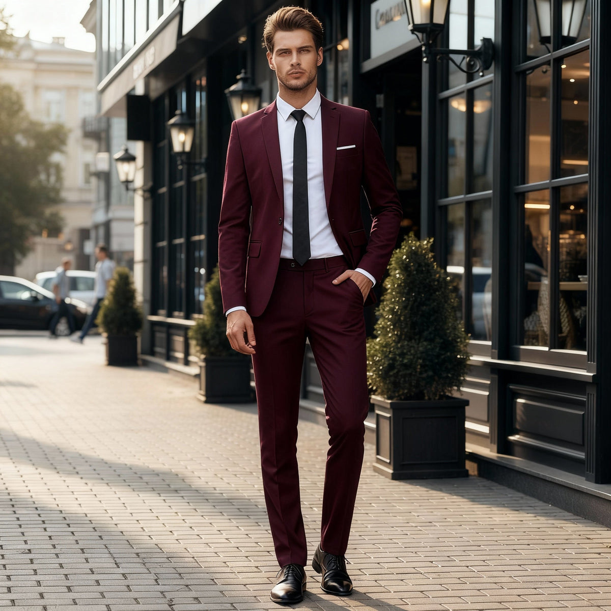 Davy | Refined Slim-Fit Business Suit
