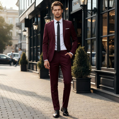Davy | Refined Slim-Fit Business Suit