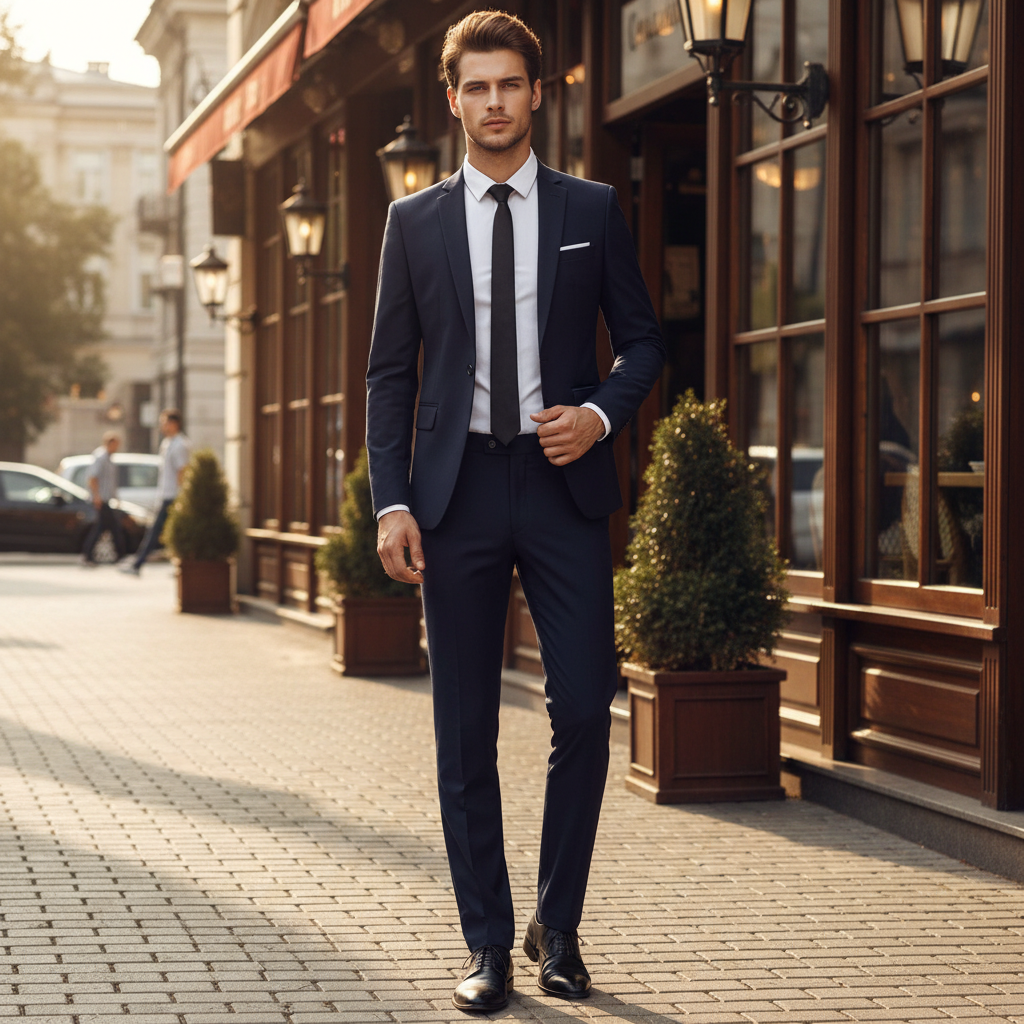 Davy | Refined Slim-Fit Business Suit