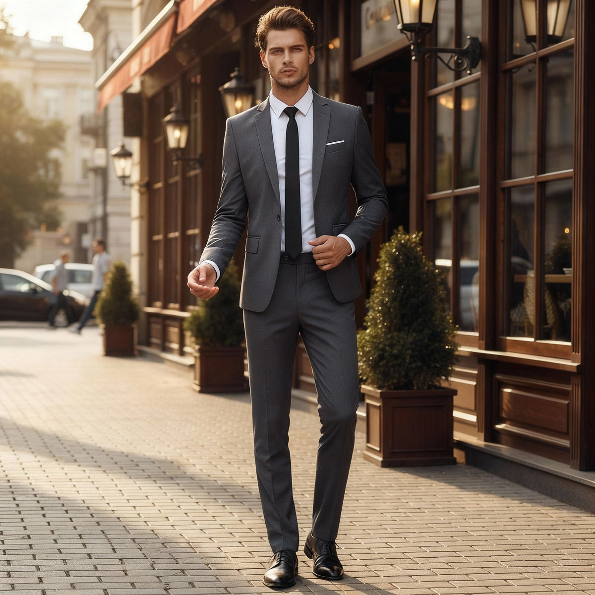 Davy | Refined Slim-Fit Business Suit