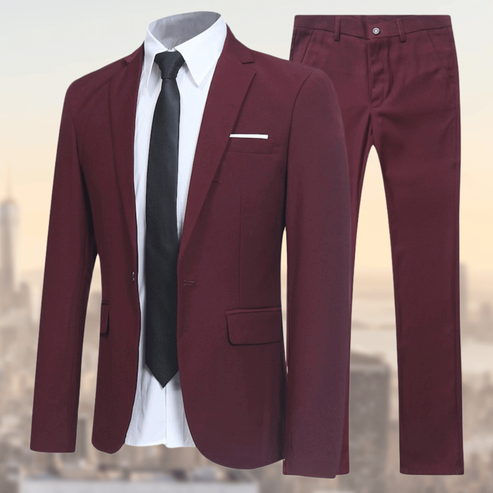 Davy | Refined Slim-Fit Business Suit