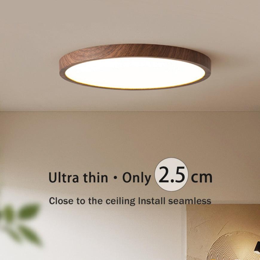 Davy | Thin Circular Ceiling Light | Adjustable LED Light, Modern | Living Room & Bedroom