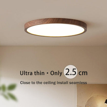 Davy | Thin Circular Ceiling Light | Adjustable LED Light, Modern | Living Room & Bedroom