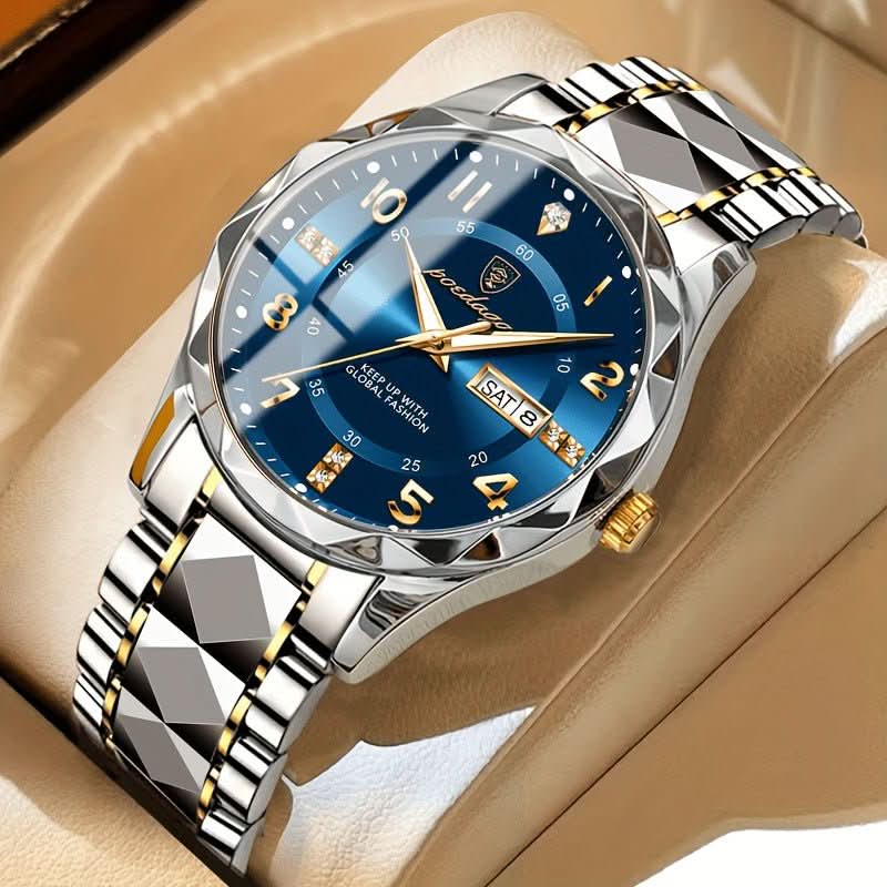 Davy | Titanium Watch: Waterproof, Dual Time, Stopwatch