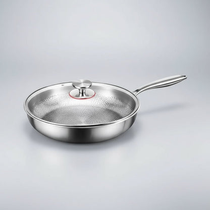 Davy | Titanium Hammered Non-Stick Skillet for Induction Cooktops and Everyday Cooking