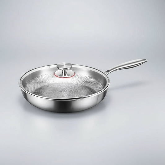 Davy | Titanium Hammered Non-Stick Skillet for Induction Cooktops and Everyday Cooking