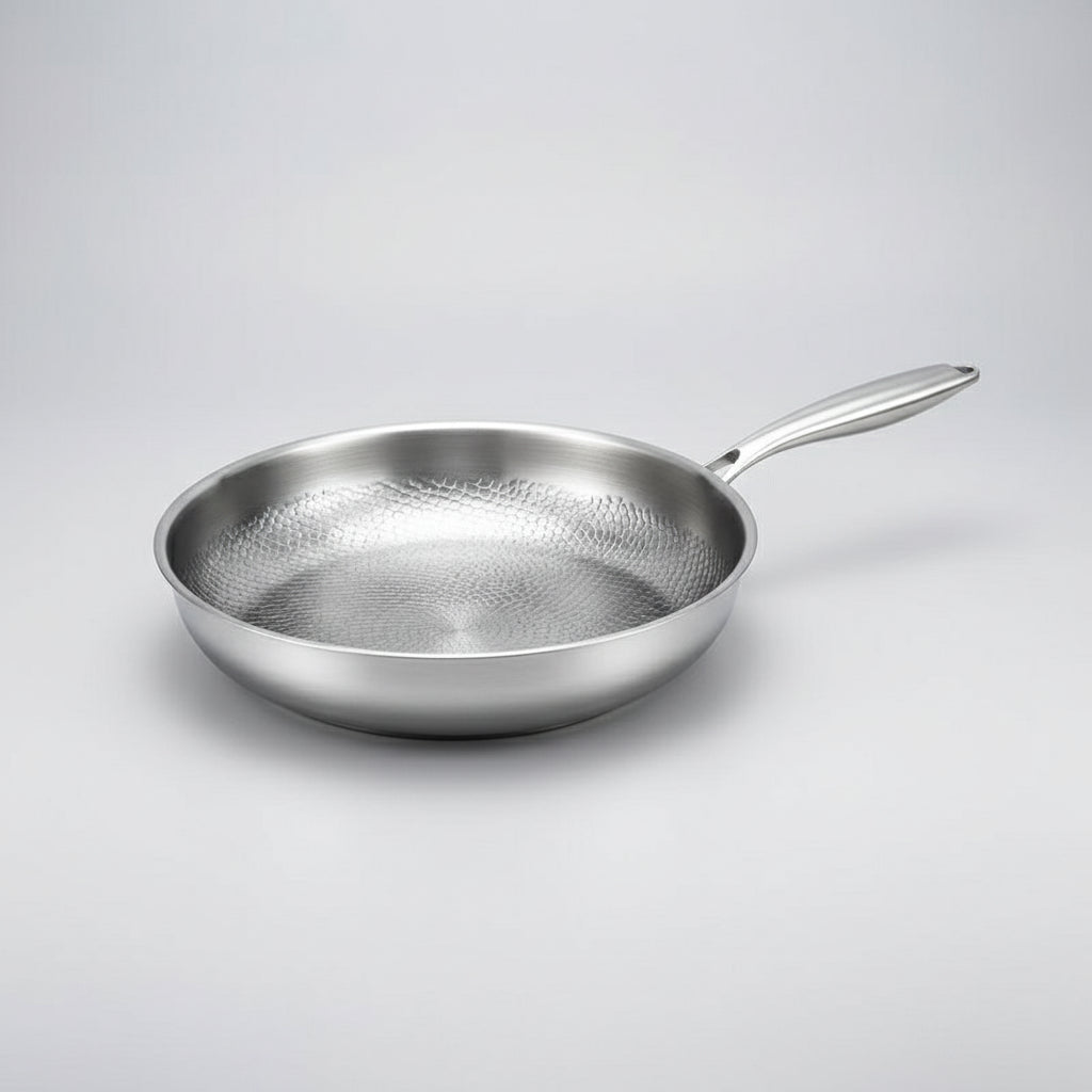 Davy | Titanium Hammered Non-Stick Skillet for Induction Cooktops and Everyday Cooking