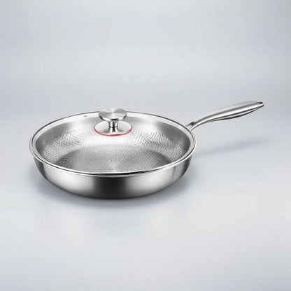 Davy | Titanium Hammered Non-Stick Skillet for Induction Cooktops and Everyday Cooking