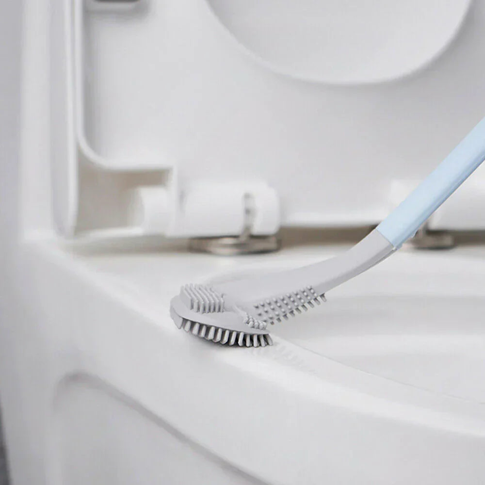 Davy | Toilet Brush with Flexible L-Shaped Head