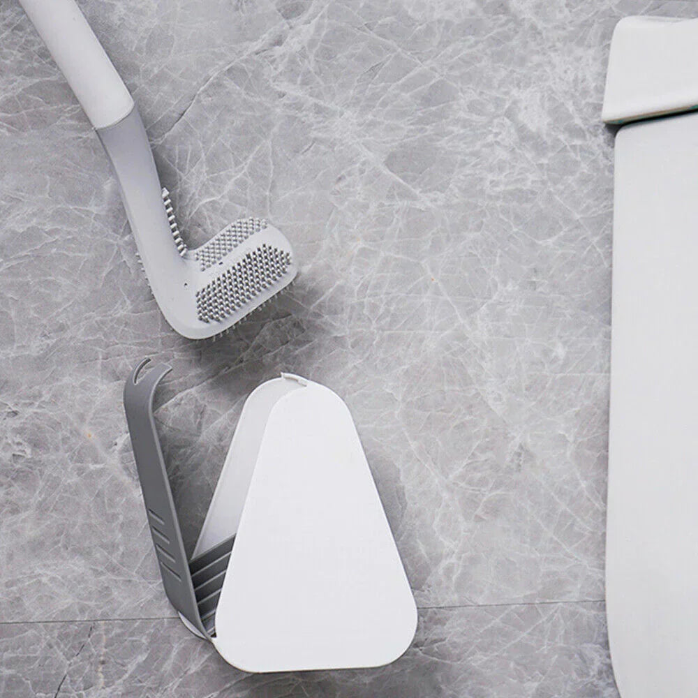 Davy | Toilet Brush with Flexible L-Shaped Head