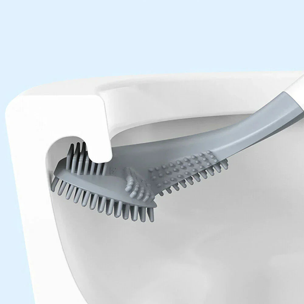 Davy | Toilet Brush with Flexible L-Shaped Head