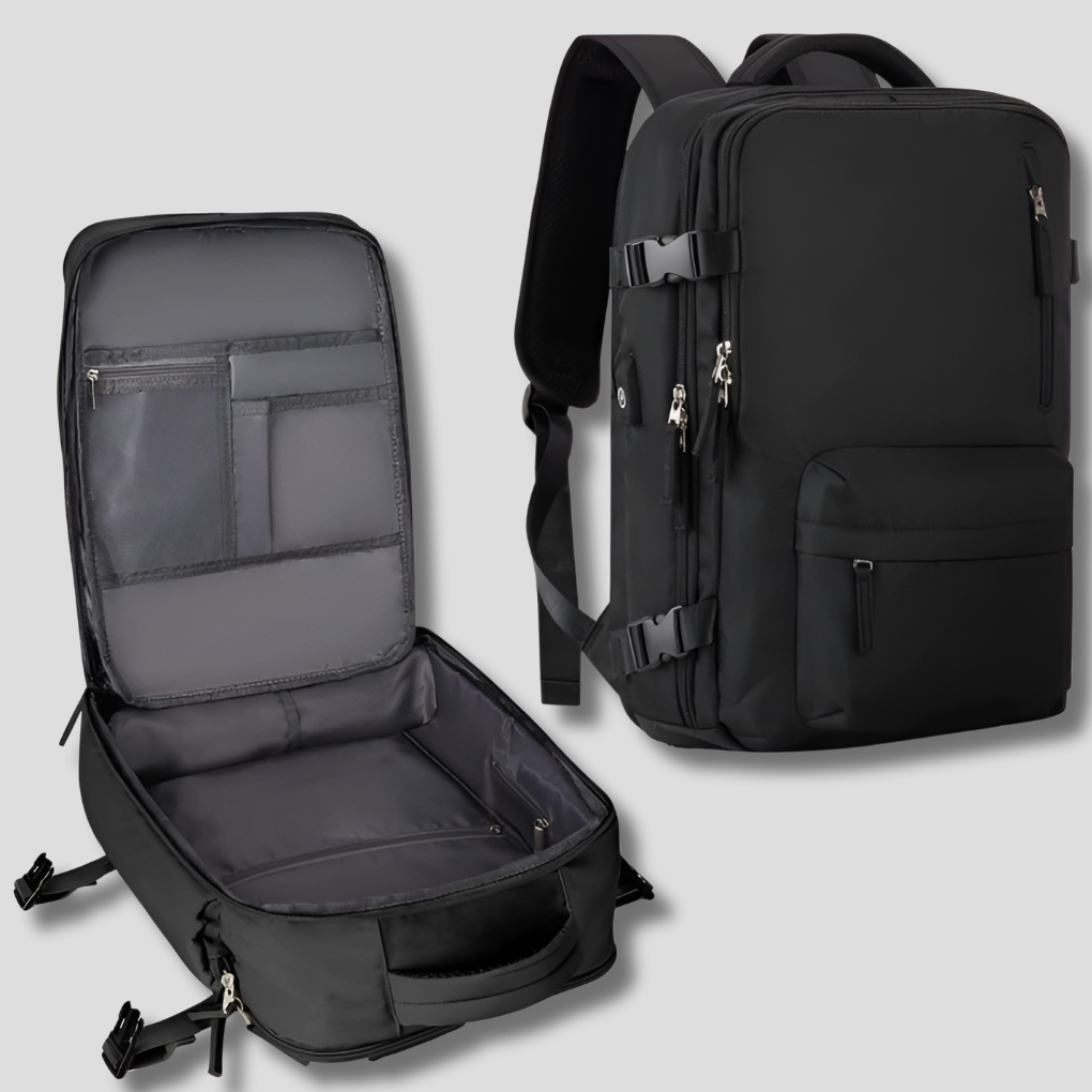 Davy | Travel Backpack Carry-On Expandable Organizer