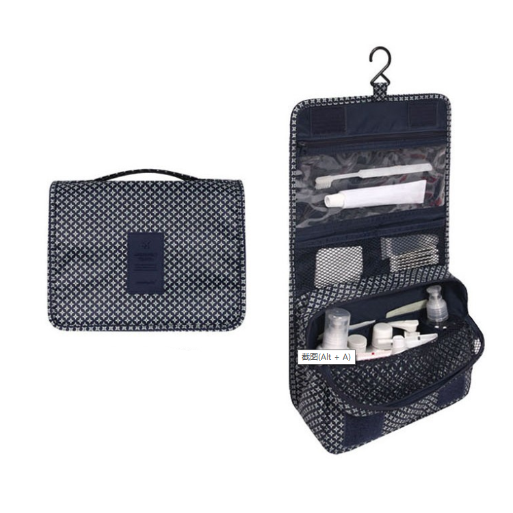 Hanging Toiletry Bag: Foldable, Padded & Waterproof