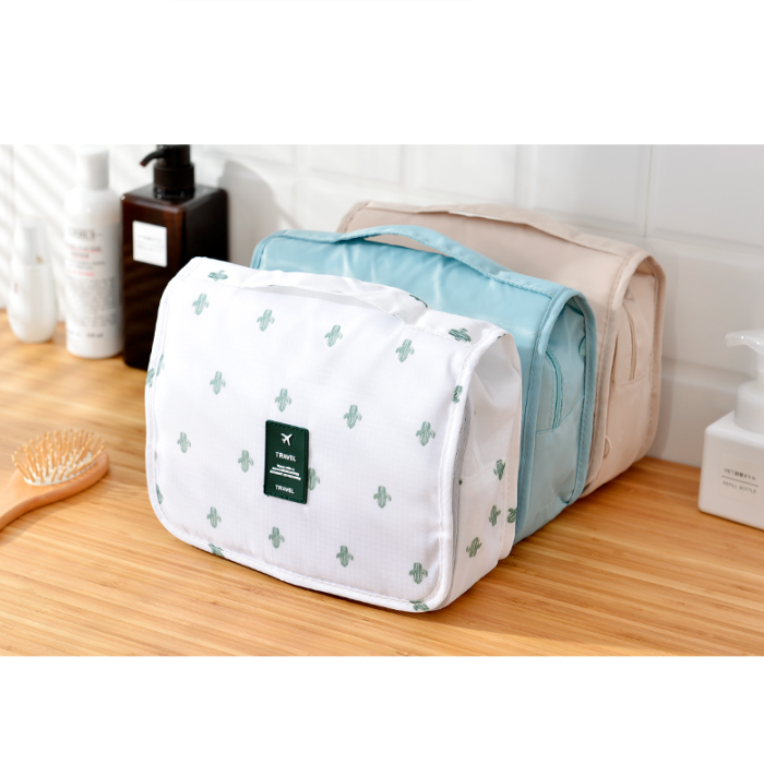 Hanging Toiletry Bag: Foldable, Padded & Waterproof