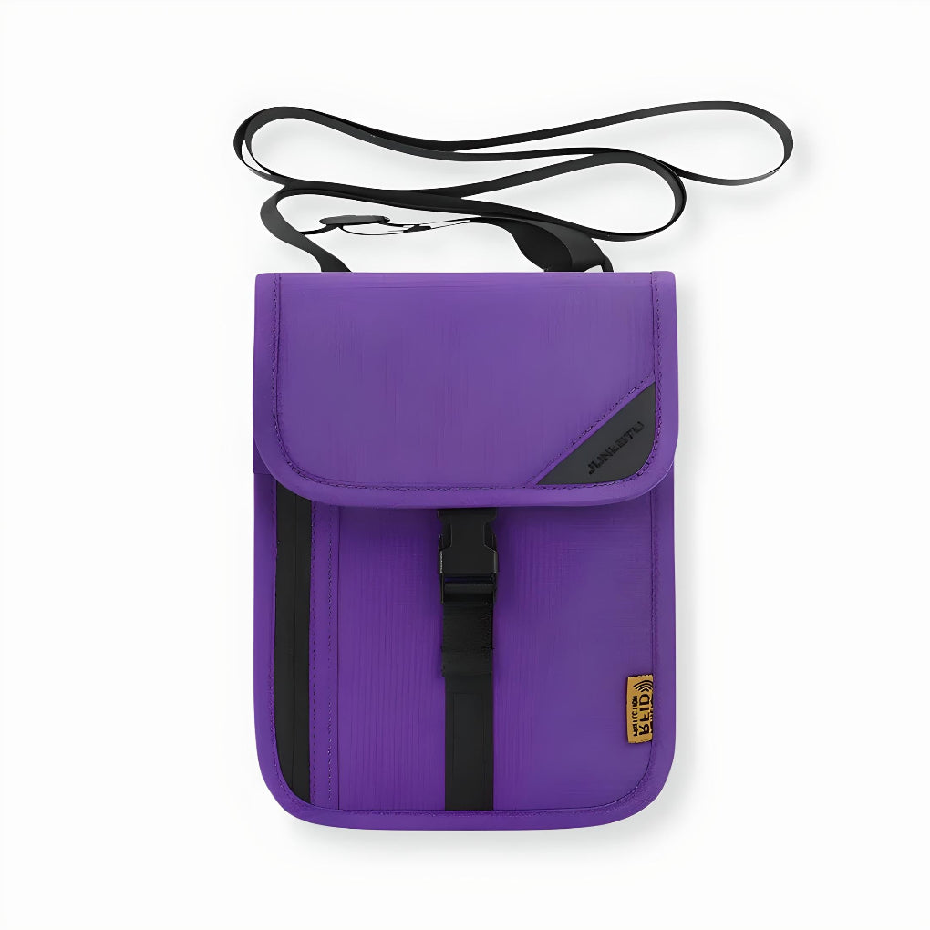 Davy | Travel Neck Wallet RFID Security Pouch
