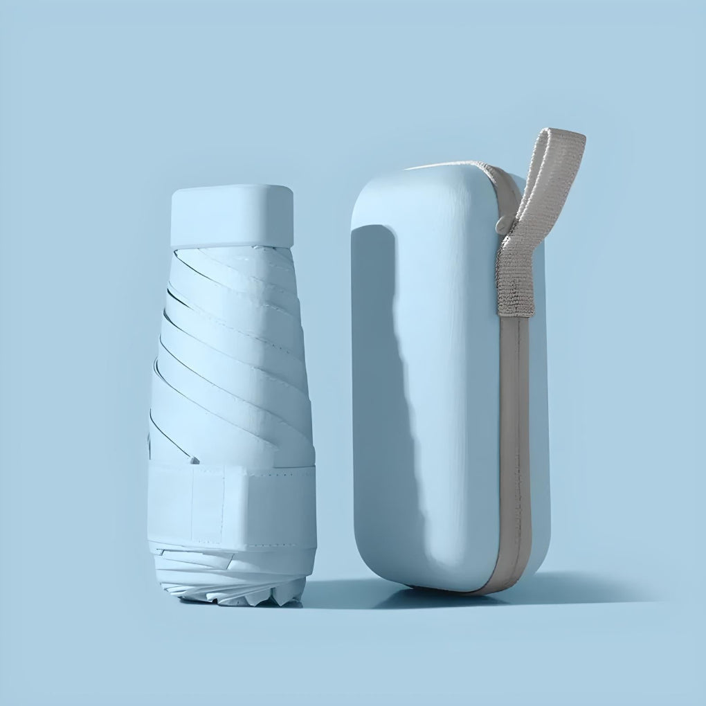 Davy | Travel Umbrella with Waterproof Case