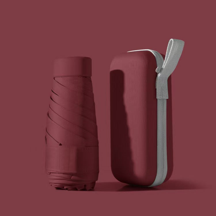 Davy | Travel Umbrella with Waterproof Case