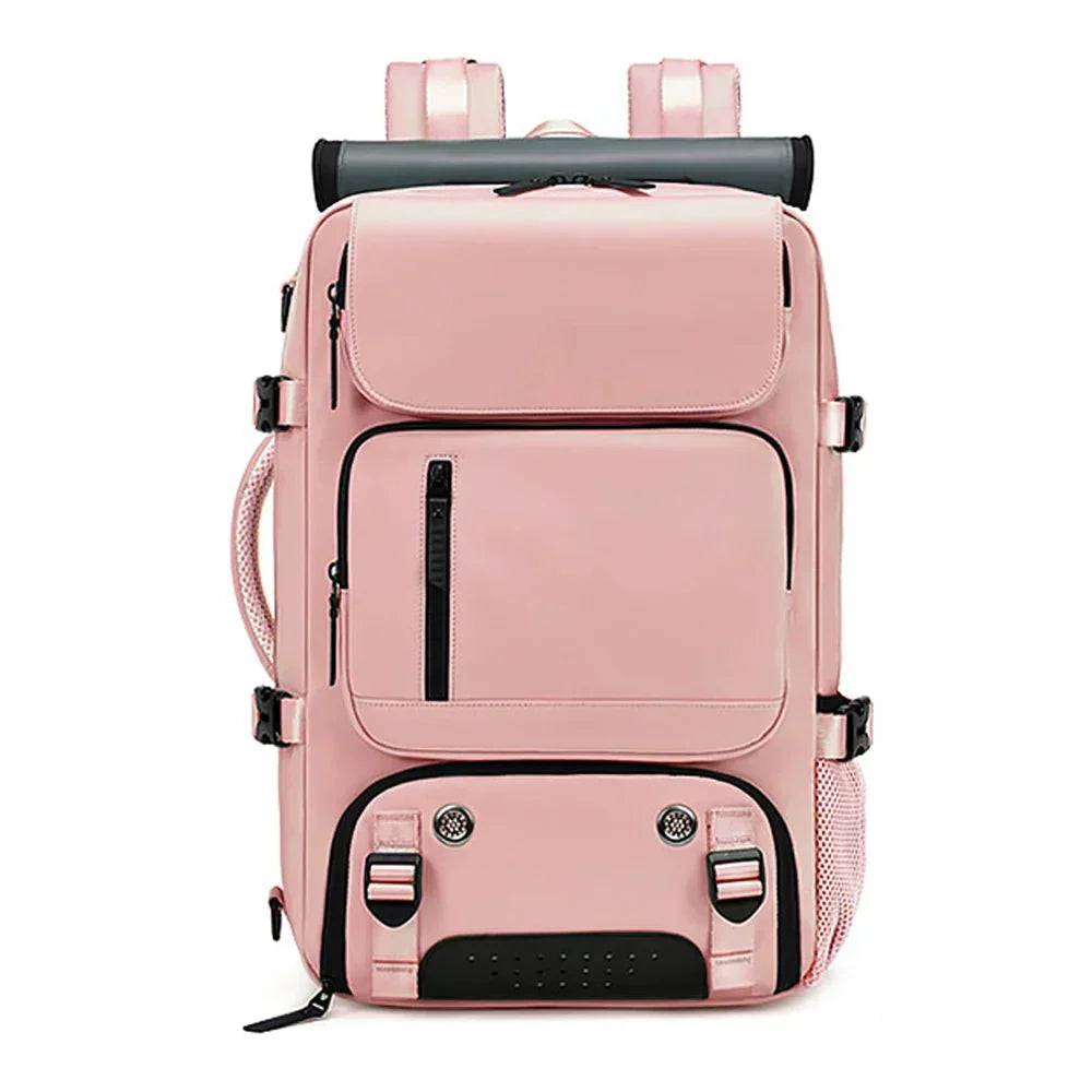 Davy | TRAVELMAX Pack – Large Waterproof Travel Backpack with USB Charging Port