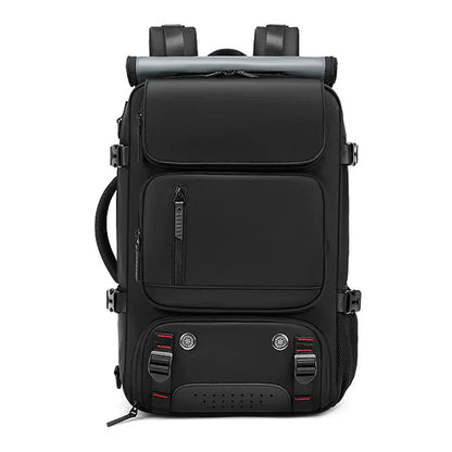 Davy | TRAVELMAX Pack – Large Waterproof Travel Backpack with USB Charging Port
