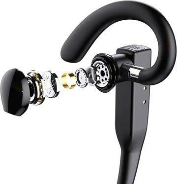 Davy | Trucker Dual Mic Wireless Bluetooth 5.1 Noise-Canceling Headset/Earpiece