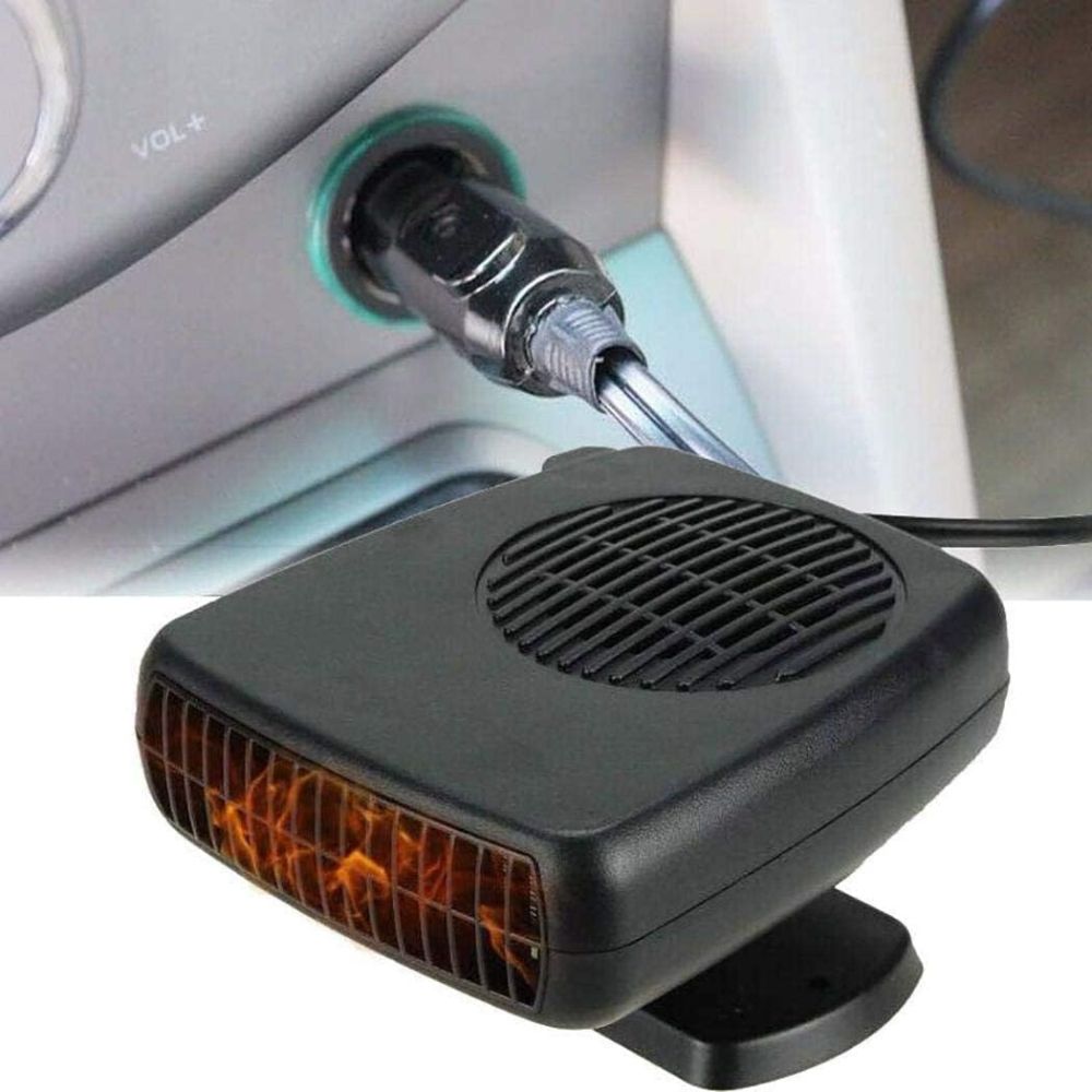 Davy | TurboHeat | 12V Car Heater – 150W/300W Ceramic Fan Heater, Portable Car Dehumidifier & Heater