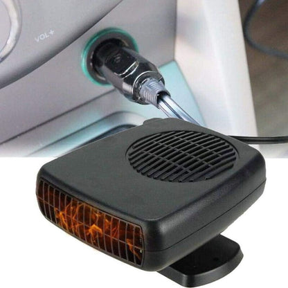Davy | TurboHeat | 12V Car Heater – 150W/300W Ceramic Fan Heater, Portable Car Dehumidifier & Heater
