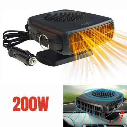 Davy | TurboHeat | 12V Car Heater – 150W/300W Ceramic Fan Heater, Portable Car Dehumidifier & Heater