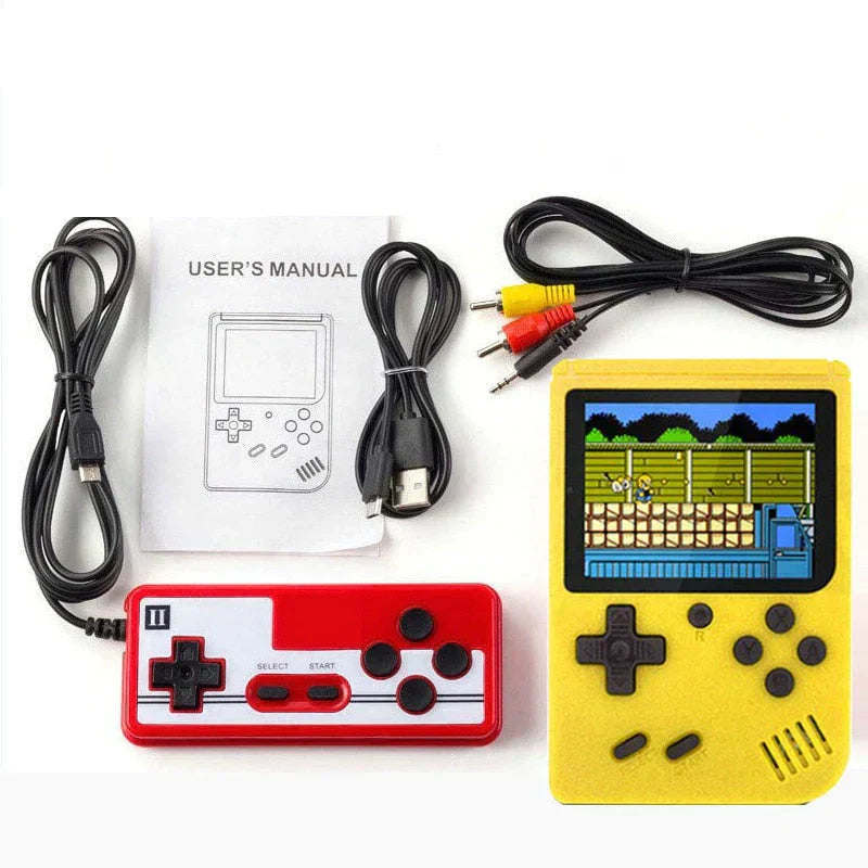 Davy | Ultimate 400-in-1 Retro Gaming Console – Classic Portable Handheld Game Player with TV Output