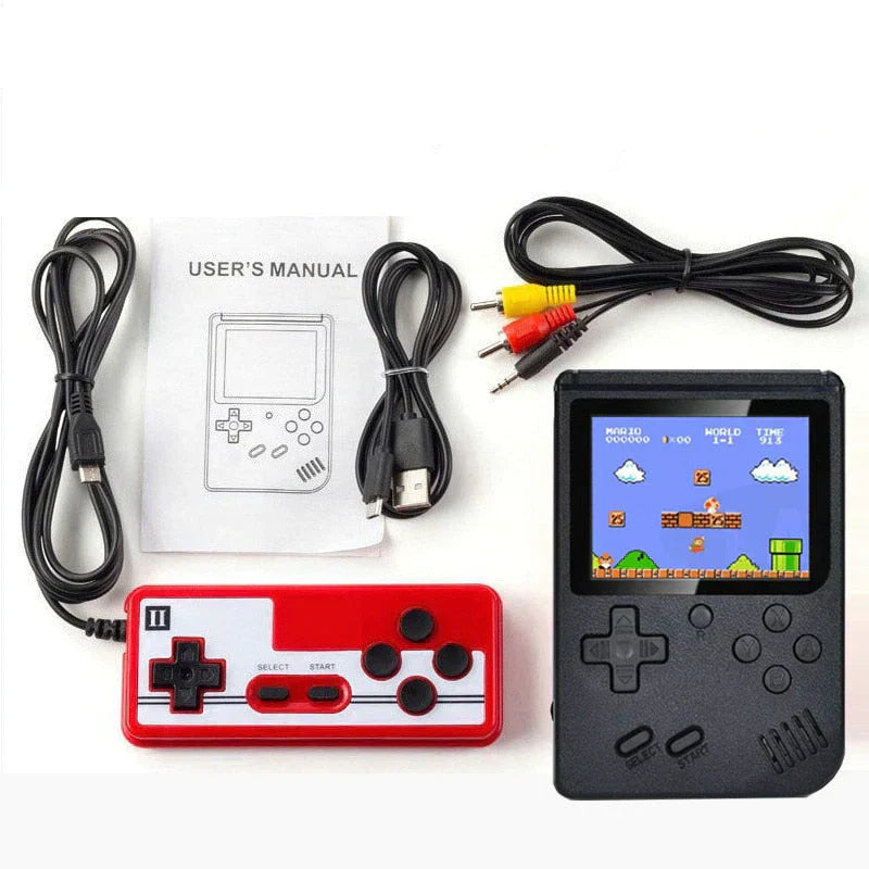 Davy | Ultimate 400-in-1 Retro Gaming Console – Classic Portable Handheld Game Player with TV Output