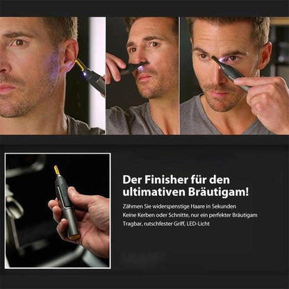 Davy | Precision Grooming Tool | Micro-Oscillation Blades | Titanium Steel