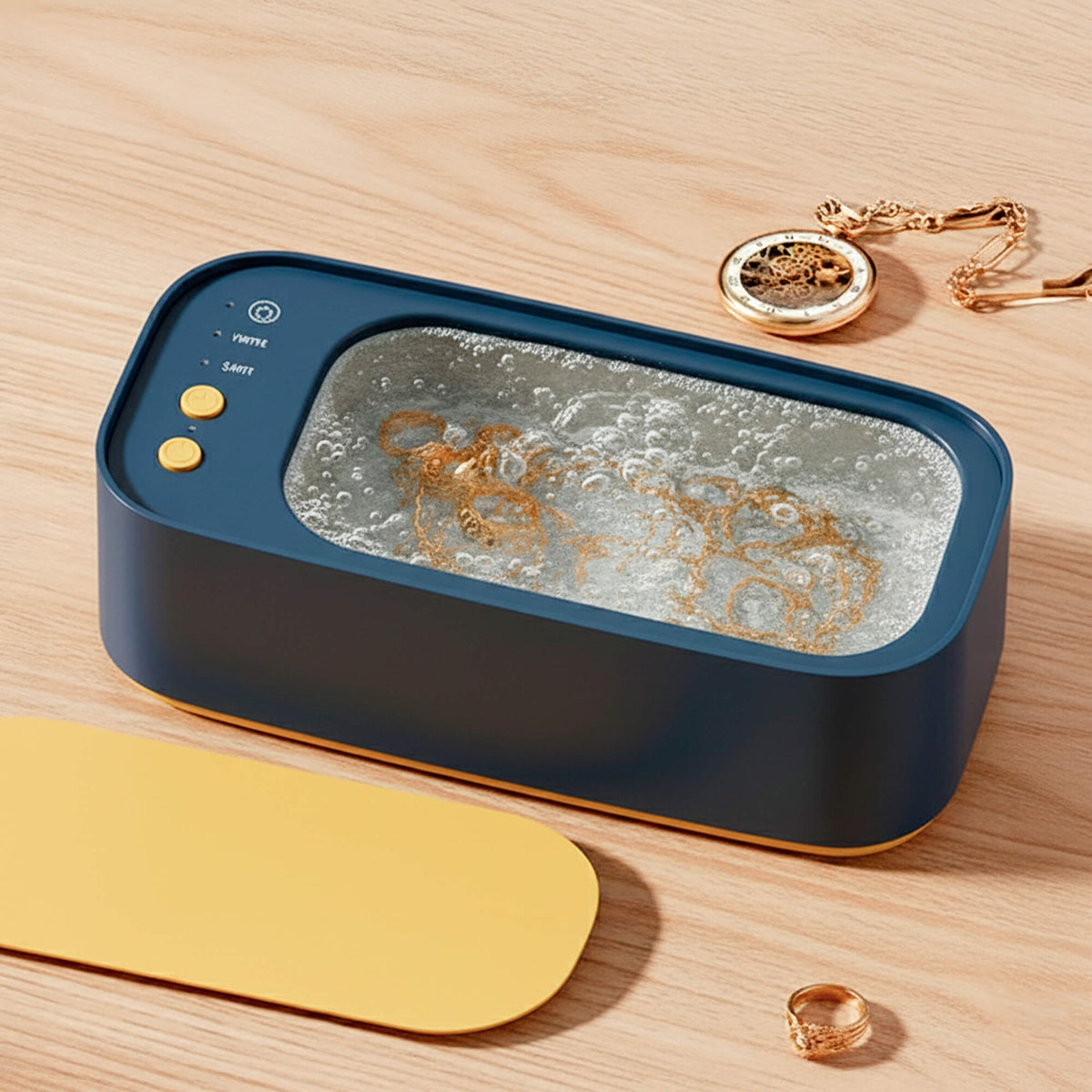 Davy | Ultrasonic Cleaning Device | Gentle, Efficient & Versatile for Jewelry, Glasses, Watches, and Dentures