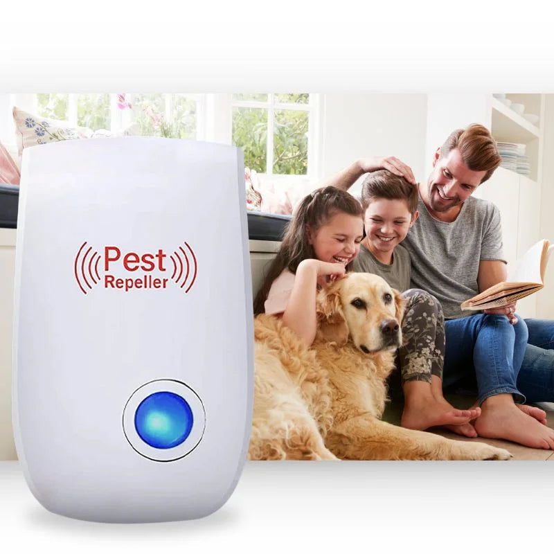 Davy | Ultrasonic Mouse Repeller – Odorless Pest Control Safe for Children & Pets