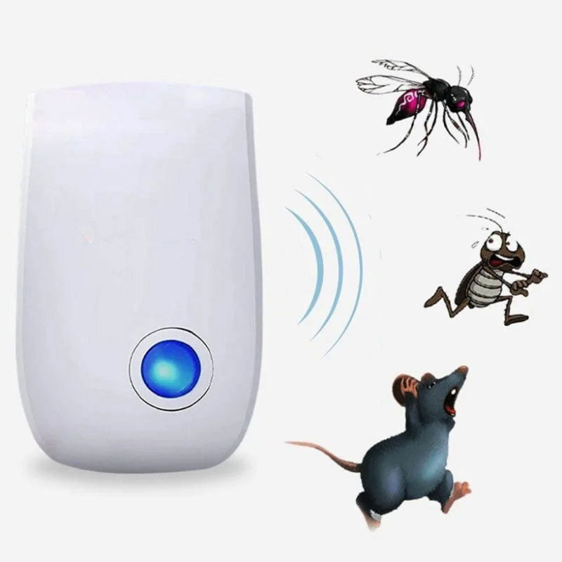 Davy | Ultrasonic Mouse Repeller – Odorless Pest Control Safe for Children & Pets