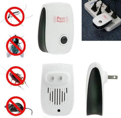 Davy | Ultrasonic Squirrel Repeller Device - Effective Pest Control to Deter Squirrels in 48 Hours for Gardens & Yards