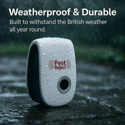 Davy | Ultrasonic Squirrel Repeller Device - Effective Pest Control to Deter Squirrels in 48 Hours for Gardens & Yards