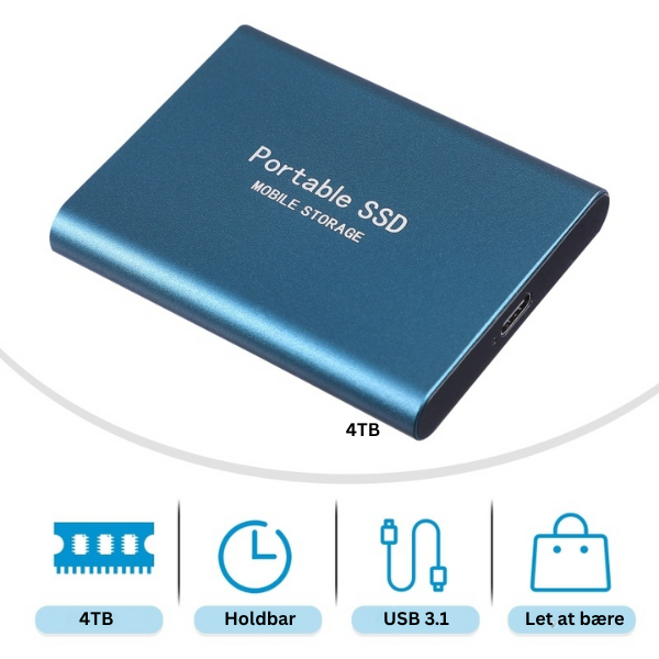 Davy | UltraVault | Lightning Fast & Reliable External SSD