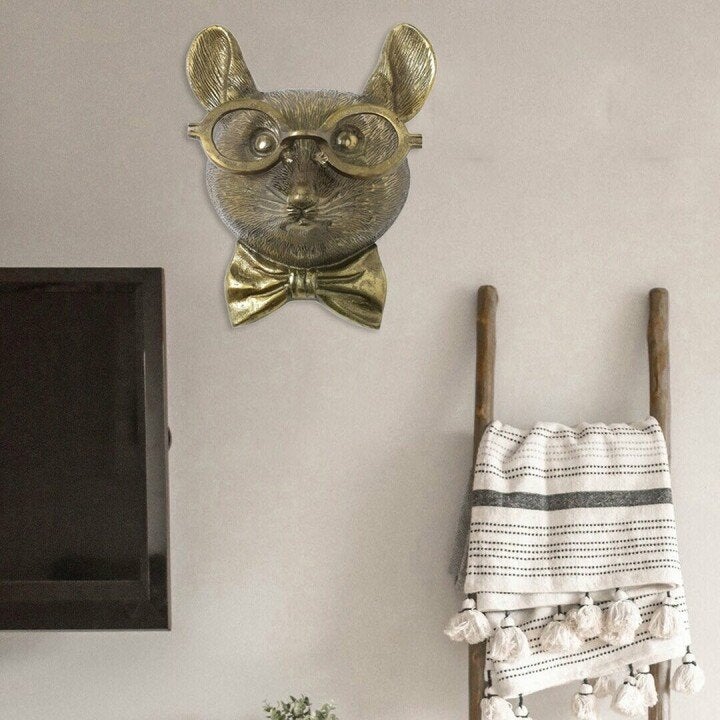 Davy | Quirky Animal Head Wall Sculptures for Decor