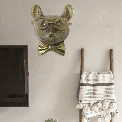 Davy | Quirky Animal Head Wall Sculptures for Decor