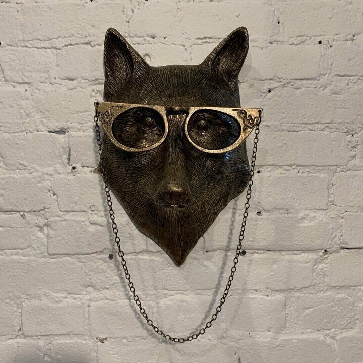 Davy | Quirky Animal Head Wall Sculptures for Decor