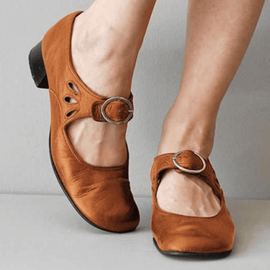 Supportive Comfort Leather Sandals